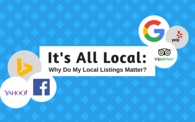 Local Listings are a big player in Google search rankings.