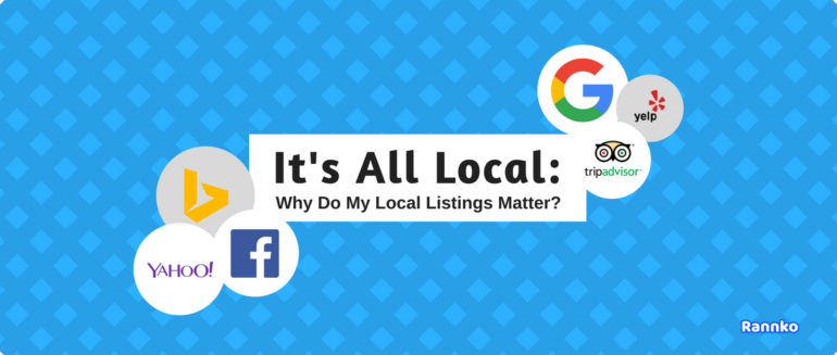 Local Listings are a big player in Google search rankings.
